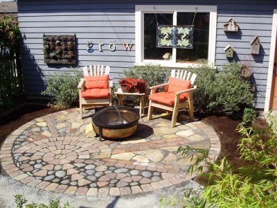 Ideas de patios con materiales mixtos - Tips de Jardinería